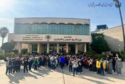 برگزاری اردوی موزه تاریخ طبیعی